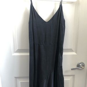 Mara Hoffman black bias-cut dress 00